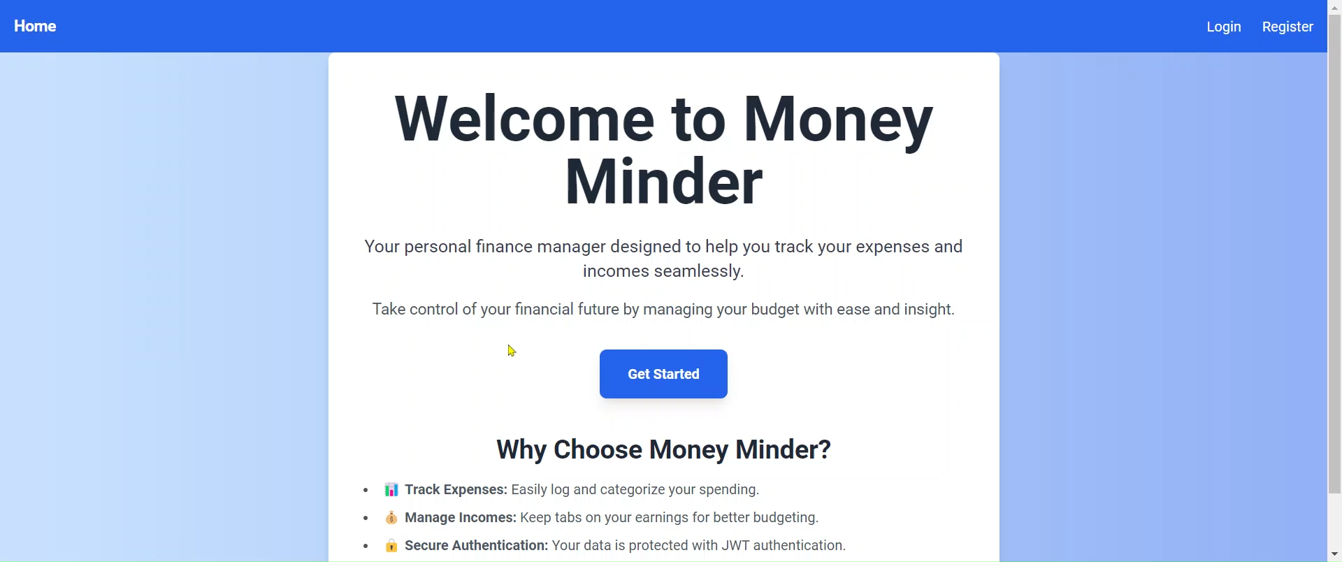 MoneyMinder
